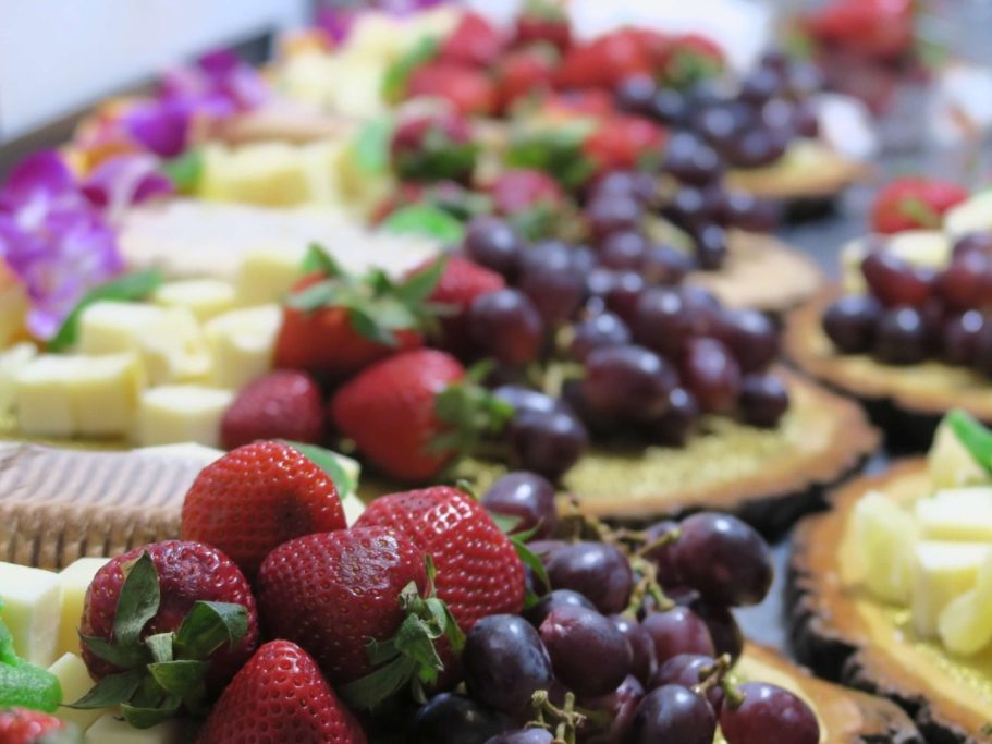 Fresh Fruit-Berry, Assorted Cheese Fresh fruit-Berry, Cheese Displays- Destination Catering & Events at College Of The Florida Keys.