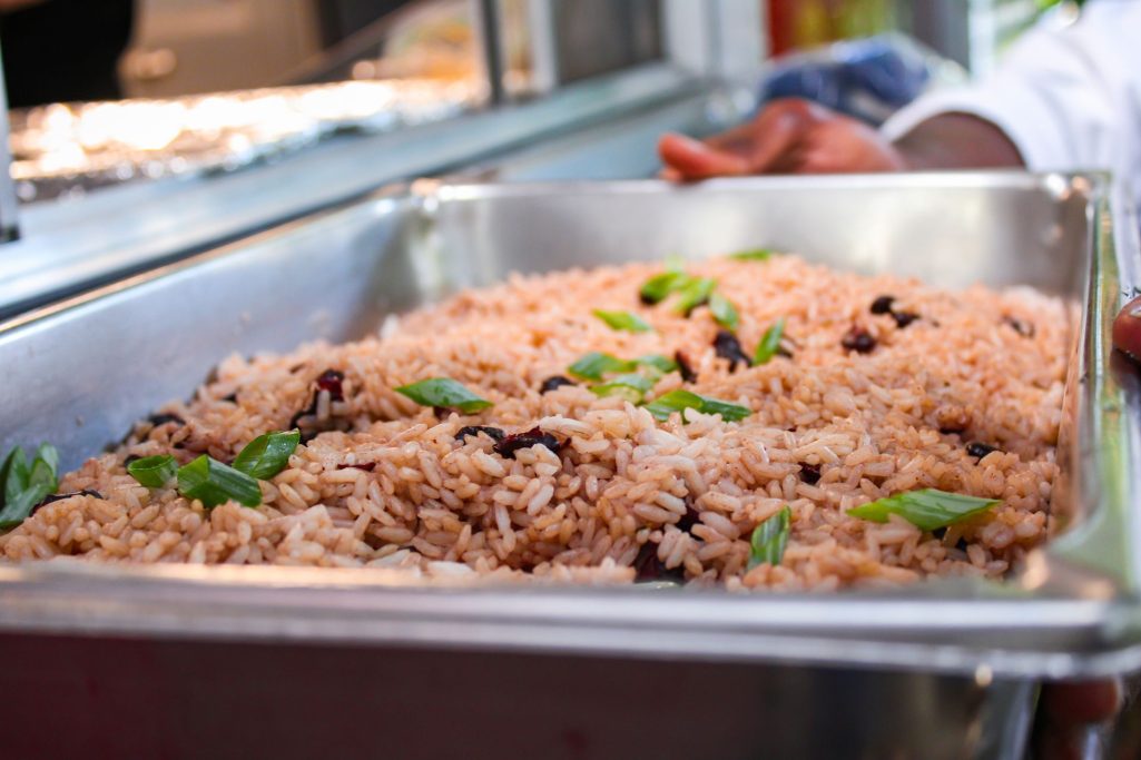 Jamaican Coconut
Rice & Beans Thanksgiving Dinner side dish.