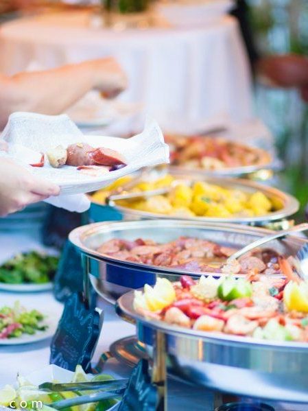 Wedding Buffet-Seafood Food Boil Seafood Boil Wedding Buffet - Old Town Manor Guest House, Key West